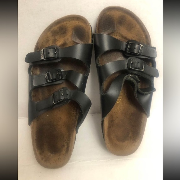 Sz 5 36EU BIRKENSTOCK FLORIDA WOMENS SANDALS THREE STRAPS - Picture 1 of 6